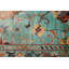 Tapis moderne Ersari cyan 9'9" x 13'9"