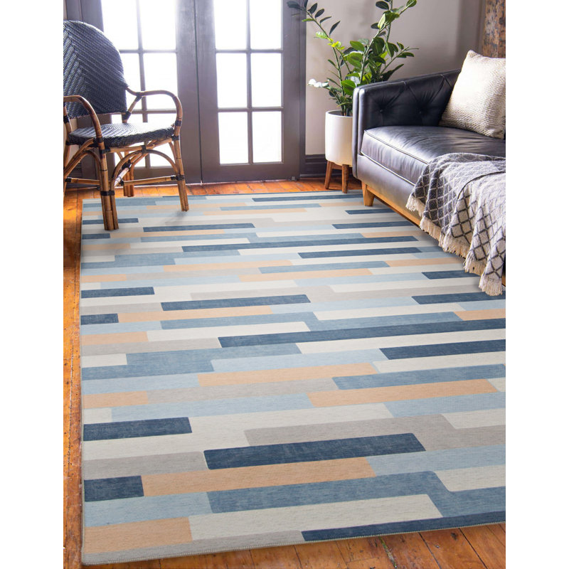 Tapis intérieur / extérieur Kivett, Rectangle 5 pi x 7 pi