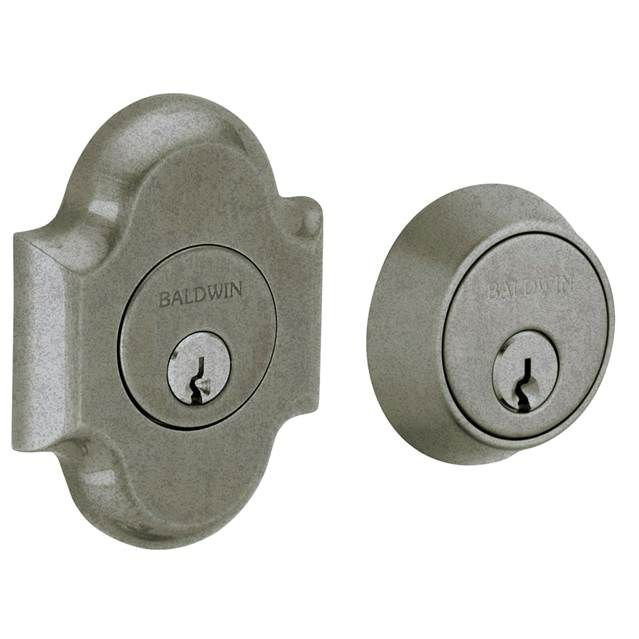 Boulder Arched Double Cylinder Deadbolt, Satin Black, Yes