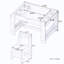 Kids 2 in 1 Play Table & 2 Chairs Set,with 7 Storage Compartments,Compatible with LEGO Building Block,Modern Activity Learning Table Game Furniture-White