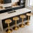 Adjustable Swivel Round Metal Airlift Bar Stools,Bar Stools Set Of 4  Adjustable Height Counter  Stools-106866411-126450937