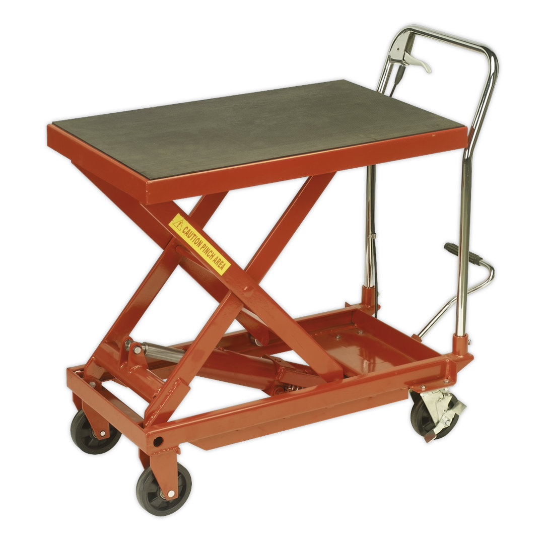 Kensa 29cm H x 95cm W x 55cm D 500kg Hydraulic Platform Trolley