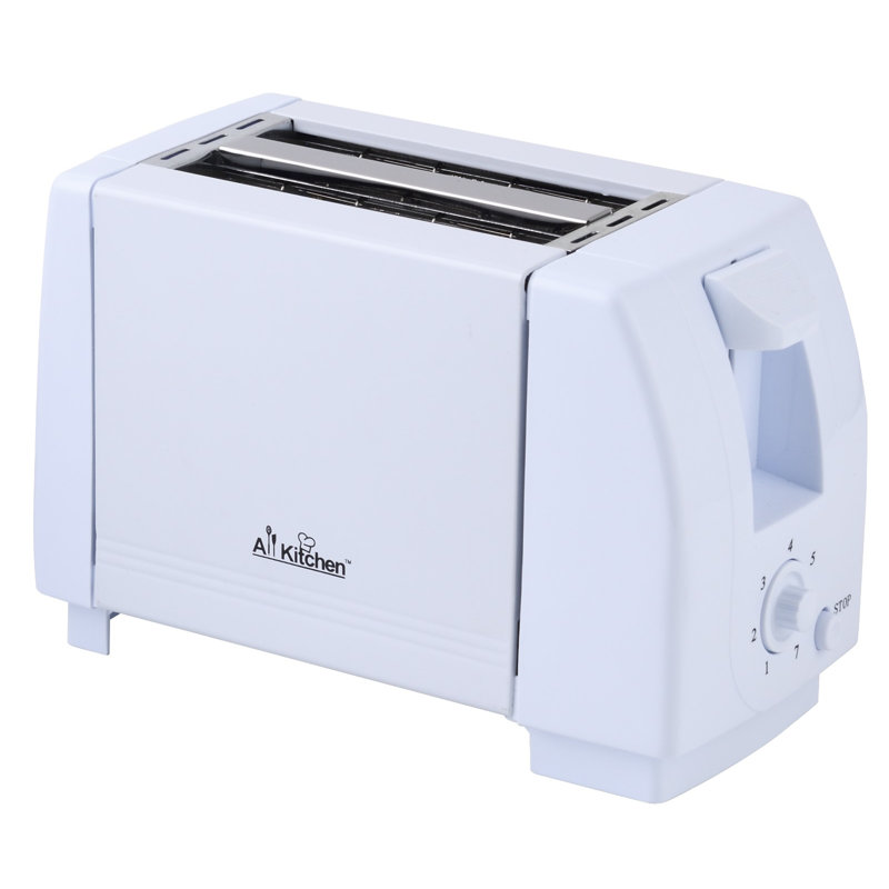 Grille-pain Cool Touch avec 6 réglages de température et fentes extra larges de 1,25 po pour les bagels, les gaufres, les pains spéciaux, la pâte feuilletée, les collations, certifié ETL, 2 tranches