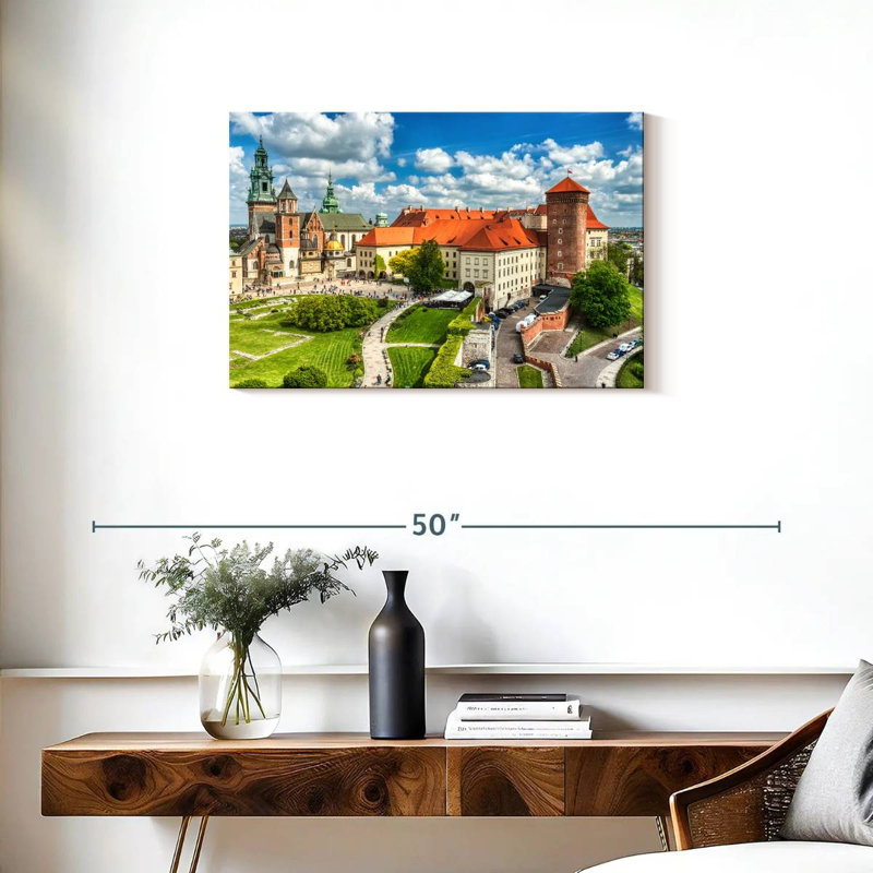Château de Wawel, Kavia, H 20 po x l 30 po