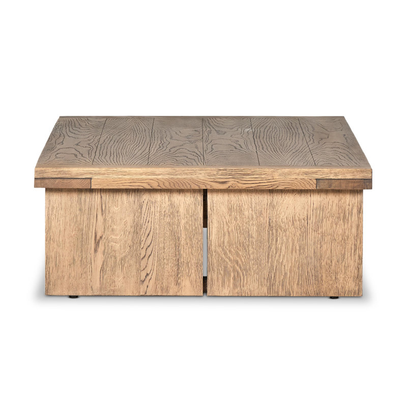 Warby Coffee Table, Worn Oak Veneer