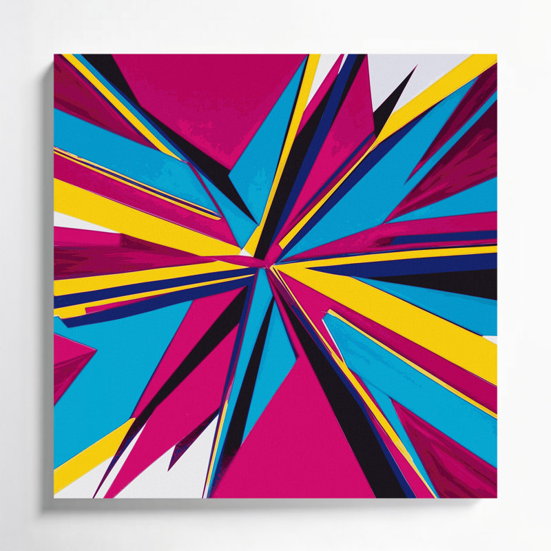 Art mural rigide sur toile rigide 60, H 12 po x l 12 po