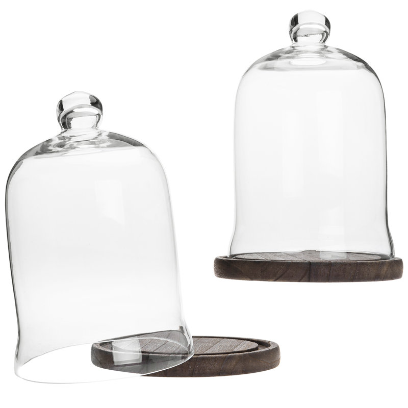 Khyanna 2 Piece Dome Cloche Set