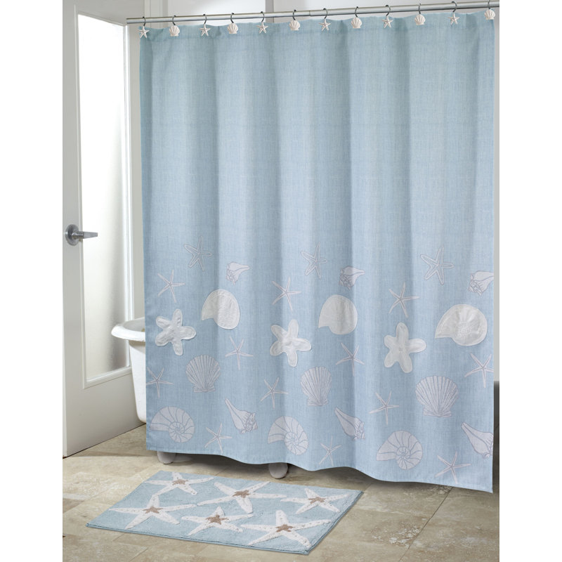 Highland Dunes Ferrara Resin Rust Resistant Shower Curtain Hook ...