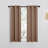 Room Darkening Short Curtain Panels For Small Window, 2 Panels, Thermal Insulated Grommet Room Darkening Draperies/Drapes For Window-1502108570-1476617395