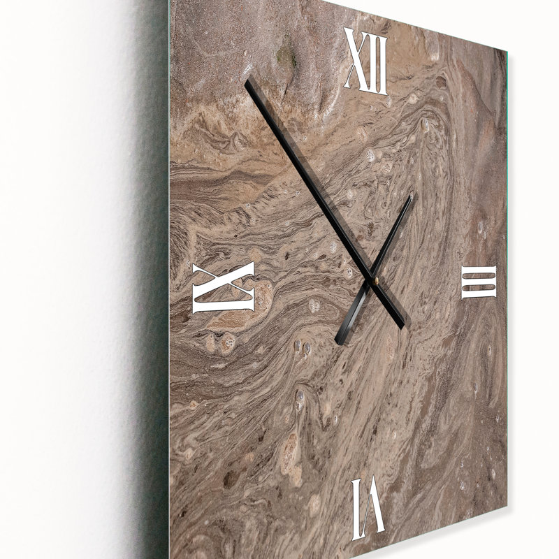 Horloge murale en métal, Médium