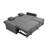 Convertible Sleeper Sofa Bed with Pullout Bed-106633593