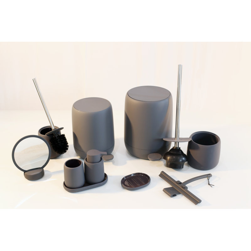 Sono 18" Free-Standing Plunger, Black