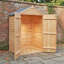 Garden Value 4 Ft. W x 3 Ft. D Overlap Apex Shed-29354323