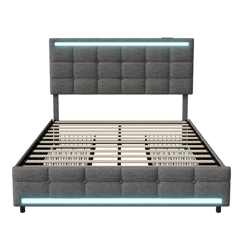 Upholstered Storage Bed