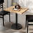 30"L x 24"W Solid Wood Commercial Tabletop with 18" Dining Height Base-708387789-708387786-708387784