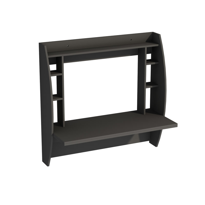 Floating Desk Rectangular Aidy, Anthracite
