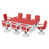 Rouge cardinal / blanc est en rupture de stock