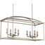 Luminaire suspendu pour îlot de cuisine 8 lumières Herron-955442664