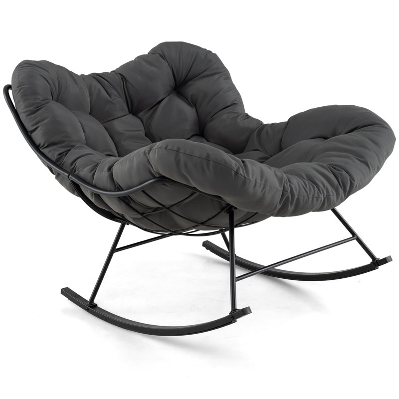 Outdoor Chair, Dark Grey