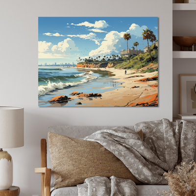 California Seascape II - California Print on Metal