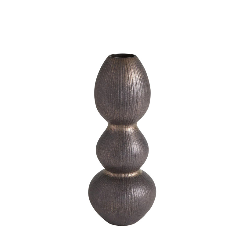 Handcrafted Table Vase, 20.25" H x 8" W x 8" D, Matte White