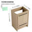Base de meuble-lavabo simple 24 po seulement