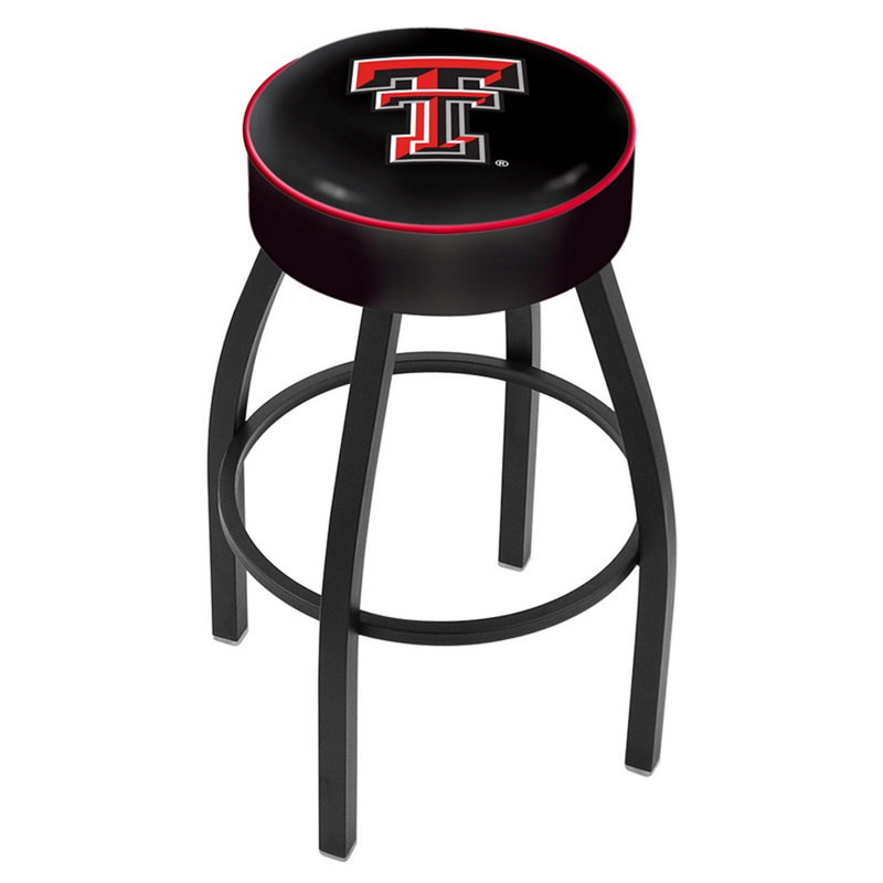 Tabouret de bar et de comptoir NCAA, Texas Tech, Noir, Tabouret de bar (assise de 30 po de hauteur)