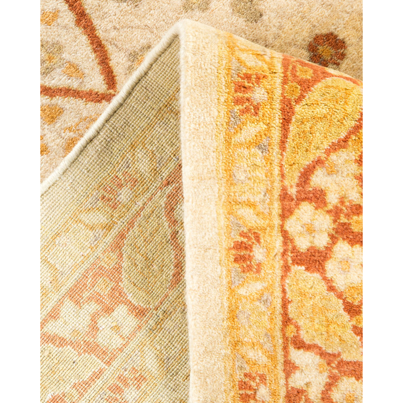 Classic One-of-a-Kind 6' 2" X 8' 10" Hand Knotted Area Rug