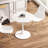 Modern Octagonal Coffee Table with  Printed Table Top,Metal Base-1018369975