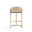 Tabouret de comptoir en métal