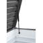 Biohort LeisureTime 120 52.75" L x 24.4" W x 27.9" H  Water Resistant Metal Galvanized Steel Deck Box with Lock and Soft Close Hydraulic Lift Dark Grey-109482210-109482202