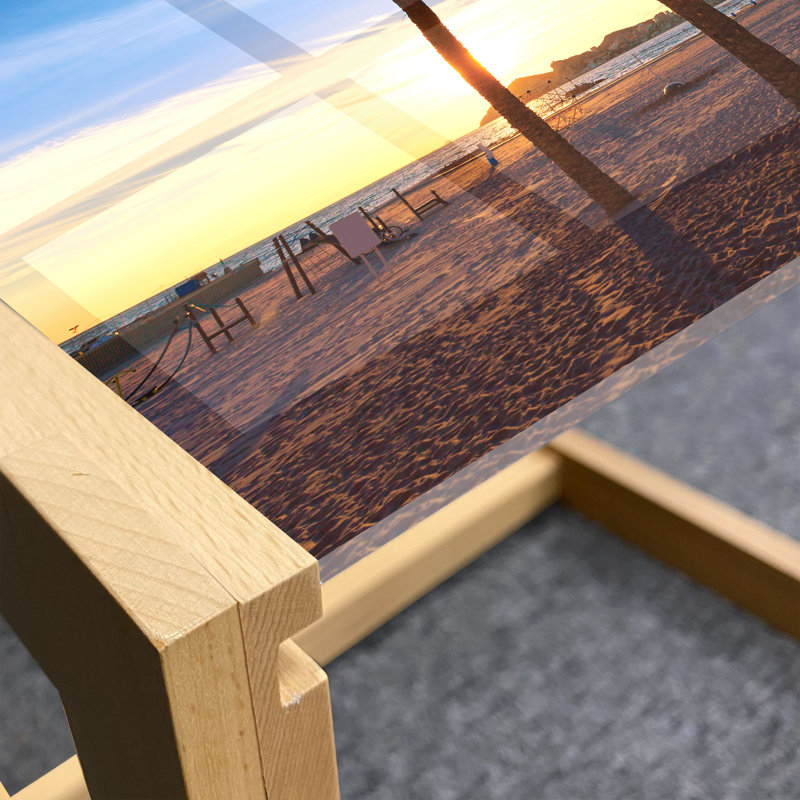 Jackson-Thomas Sled Coffee Table, 62cm H x 74cm W x 40cm D