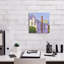  «Bucolique Structure 4» par Carol Young, art mural sur toile, 12 po x 12 po-1169639051