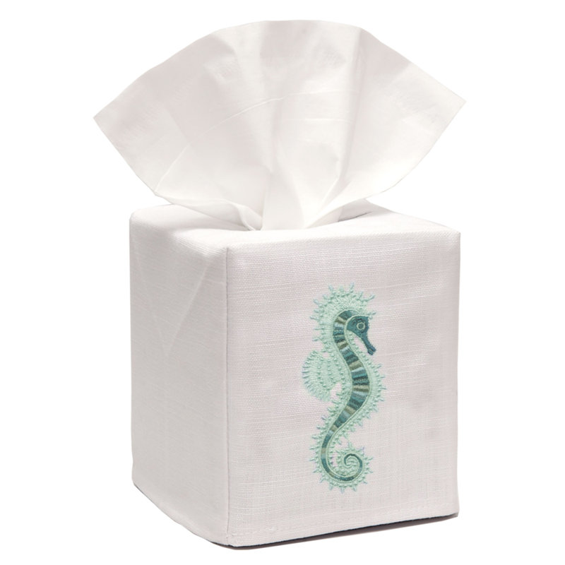 Housse pour boîte en tissu hippocampe