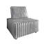 Ensemble de chaises modulaires rembourrées en velours 3 pièces-763837485