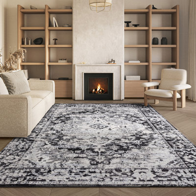 Tapis oriental en jute Joonyoung