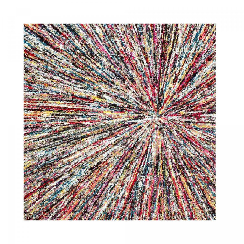 Lucia Geometric Area Rug, Square 160cm