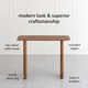 Amaro Solid Wood Console Table