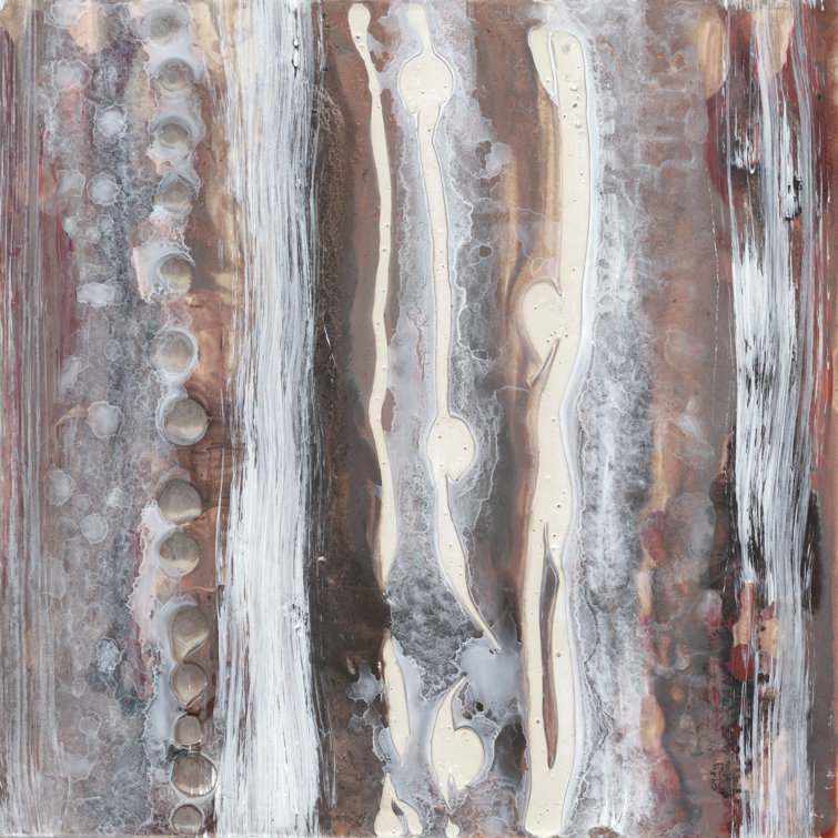 Surface Study I by Renée W. Stramel - Wrapped Canvas Painting