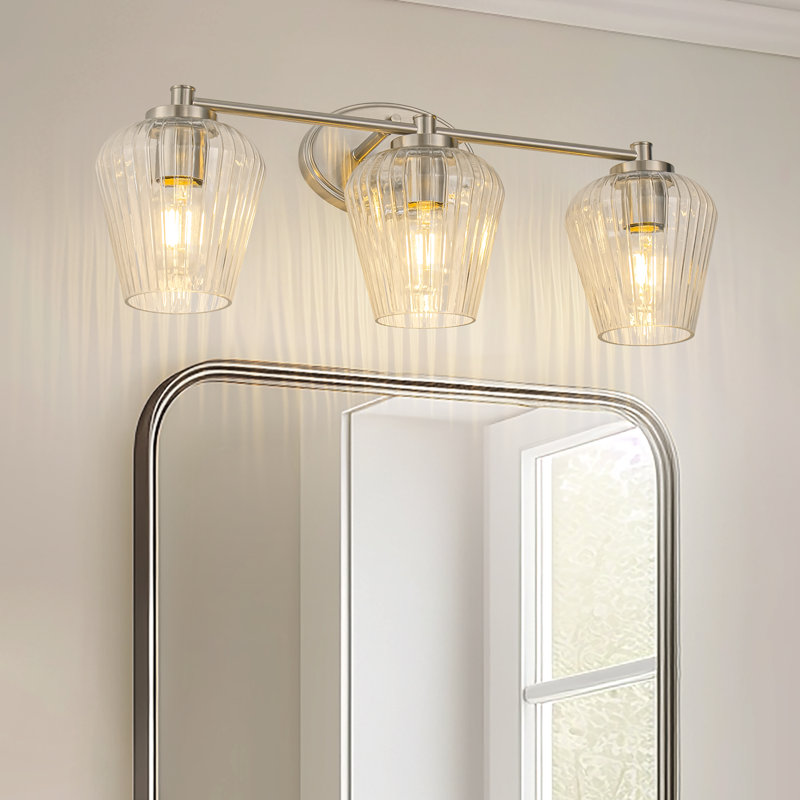 Applique murale moderne 3 lumières avec douilles E26