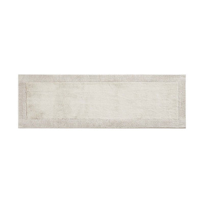 Tapis pour salle de bain réversible 100% coton touffeté Hridya