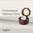 Chronometer Nautical Tabletop Clock, Octagonal Hardwood Chest, Swiveling Gimbals, Quartz Alarm Movement