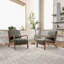 Fauteuil d'appoint rembourré de 26 po de largeur avec un coussin supplémentaire Bonnita-122738307