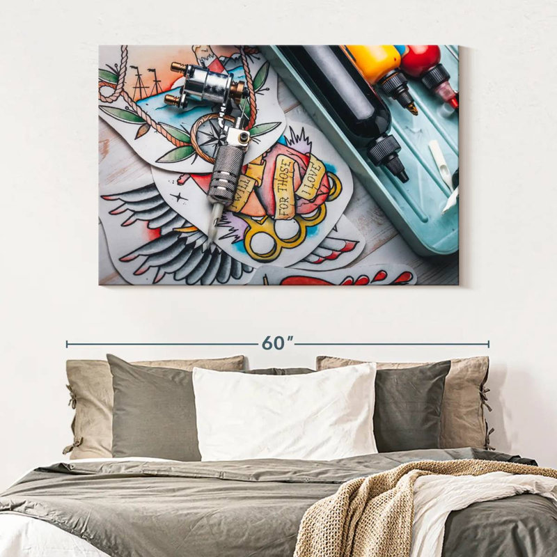 Senne Tattoo Essentials, 34" H x 51" W