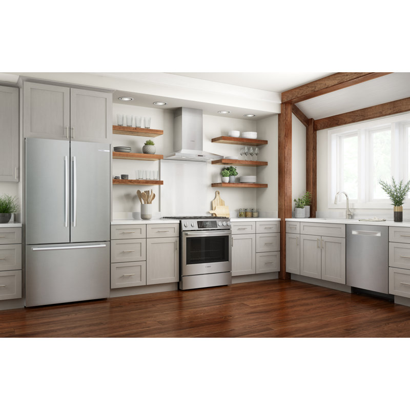500 Series 30" 600 CFM Convertible Wall Mount Range Hood in Stainless Steel with Nightlight