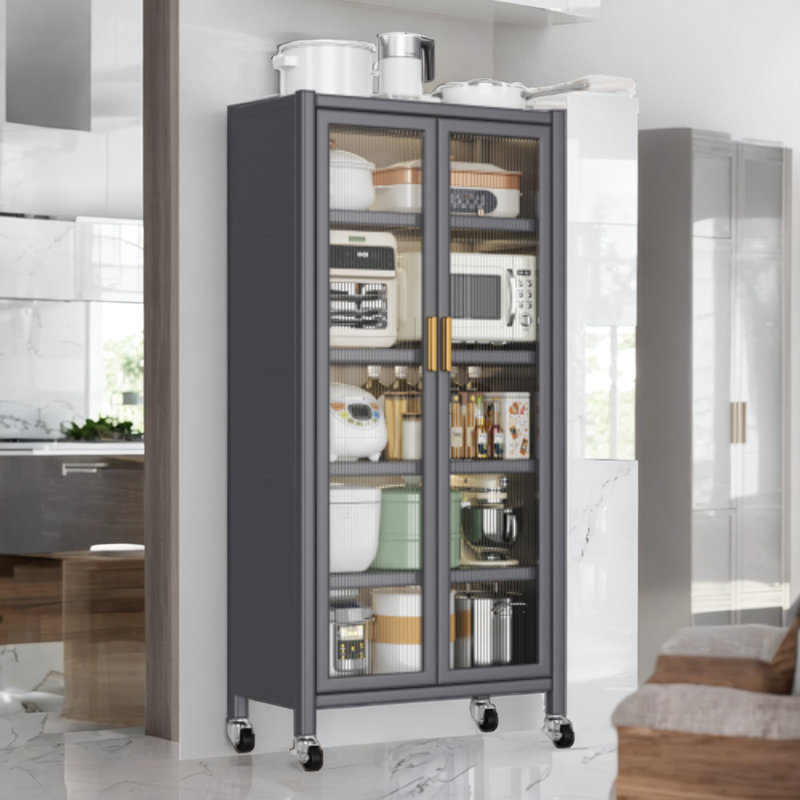 Ghali Dining Cabinet, Gray