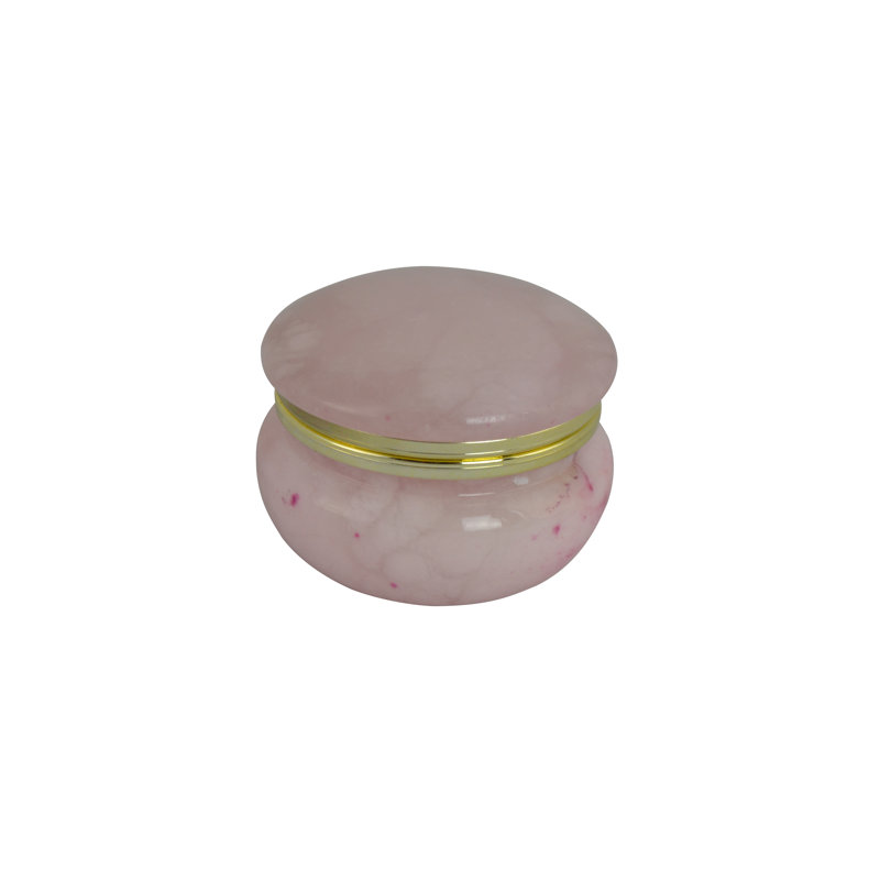Marble Jewelry Box, Pink