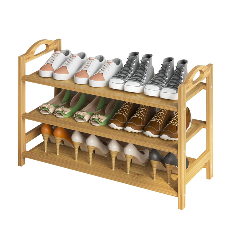 Rangement à chaussures en bambou