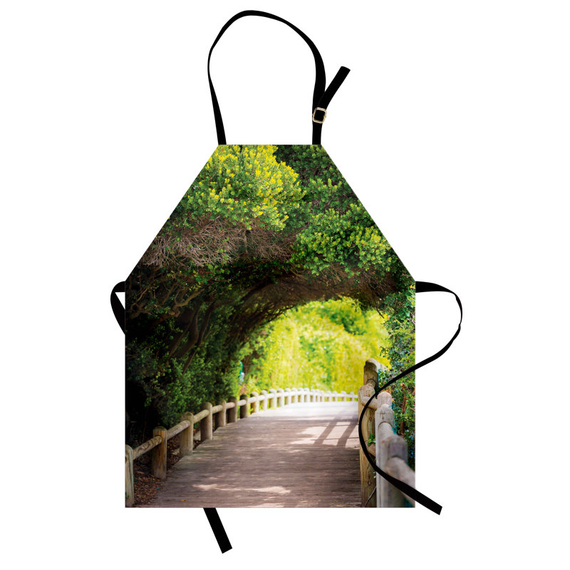 No Pattern Bib Apron
