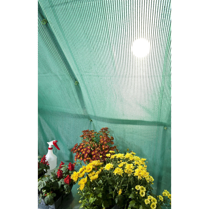 Palram - Canopia Greenhouse Shade Cloth 7.8' W x 8.6' L - Green
